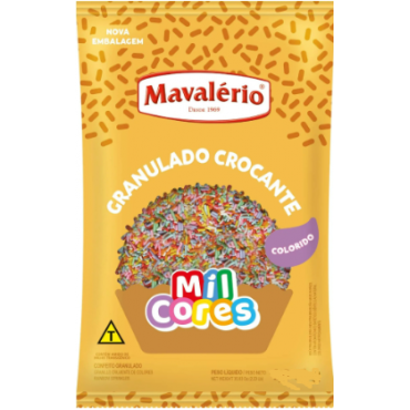 Granulado Crocante Colorido Mil Cores 150g