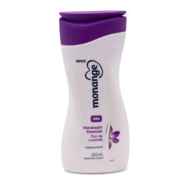 Hidratante Corporal Monange Flor de Lavanda 200ml