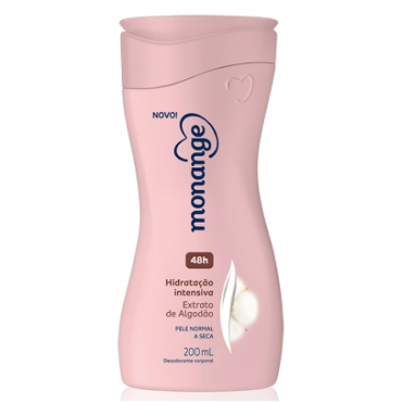 Hidratante Monange Extrato de Algodão 200ml