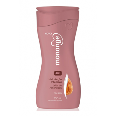 Hidratante Monange Leite de Amêndoas 200ml