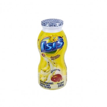 Iogurte Isis Banana Com Maçã 180g