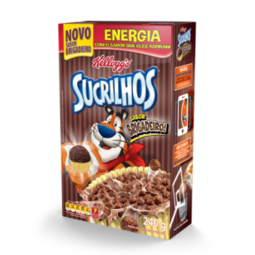 Cereal Matinal Sucrilhos Kelloggs Chocolate 240g