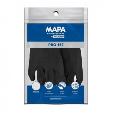 Luva Mucambo 157 Preto Tamanho G