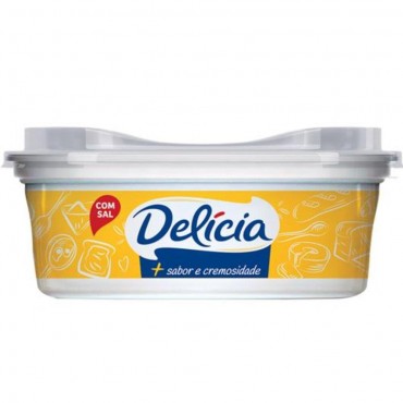 Margarina Cremosa com Sal Delícia 250g