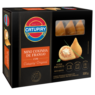 Mini Coxinha de Frango com Catupiry 300g