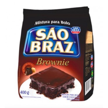 Mistura Para Bolo São Braz Brownie 400g