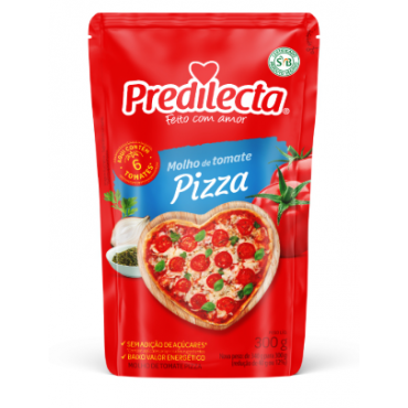 Molho De Tomate Predilecta Pizza Sache 300g