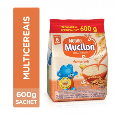 Mucilon Multicereais Nestlé Sache 600g