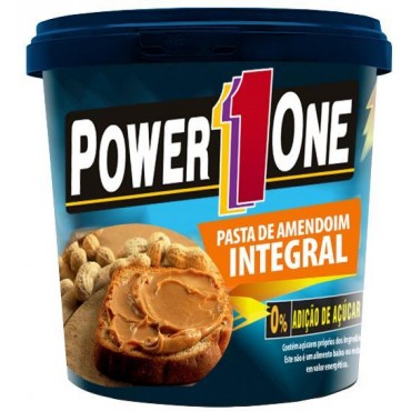 Pasta de Amendoim Integral Crocante Power 1 One 1.005Kg