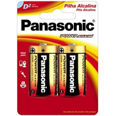 Pilhas Alcalina Panasonic D2 2und