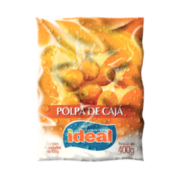 Polpa Ideal Cajá 400g