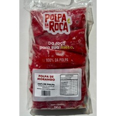 Polpa da Roça Morango 1kg