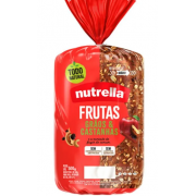 Pão Nutrella Frutas Gãos e Castanha 350g