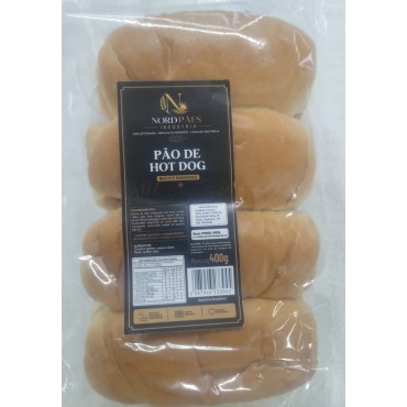 Pão de Cachorro Quente Nord Pães 300g