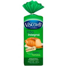 Pão de Forma Visconti Integral 400g
