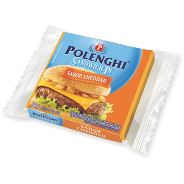 Queijo Cheddar Fatiado Polenghi 144g