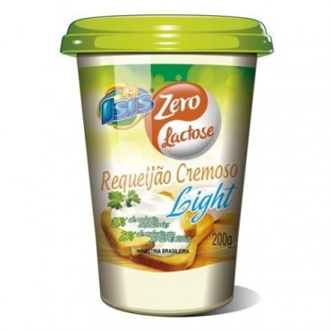 Requeijão Zero Lactose Isis 200g