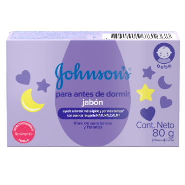 Sabonete  Johnsons Baby Hora de Dormir 80g 