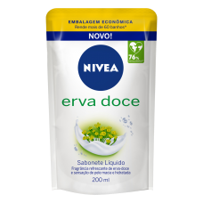 Sabonete Liquido Nivea Erva Doce Refil 200ml