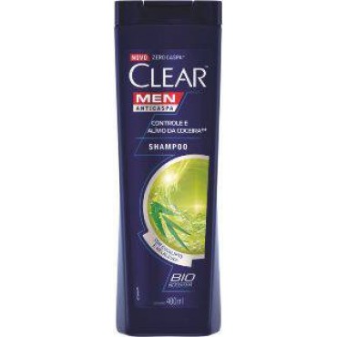 Shampoo Clear Men Controle e Alívio da Coceira 400ml