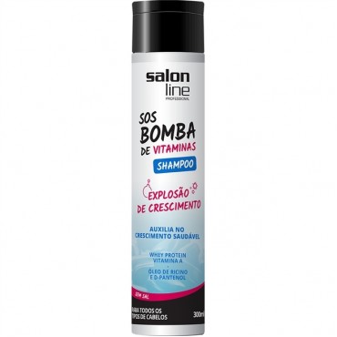 Shampoo Salon Line SOS Bomba De Vitaminas 300ml