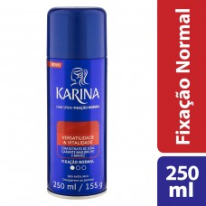 Spray Fixador de Cabelo Karina Fixacão Normal 250ml