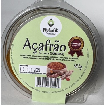 Tempero Açafrão Natufit 90g
