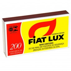 Fósforos Longos Fiat Lux 200 Fósforos