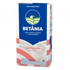 leite Betânia desnatado 1L 