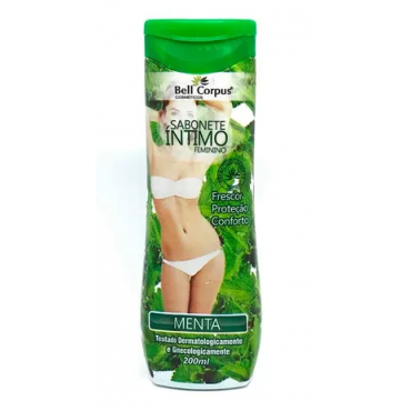 Sabonete Intimo Feminino Menta Bell Corpus 200ml