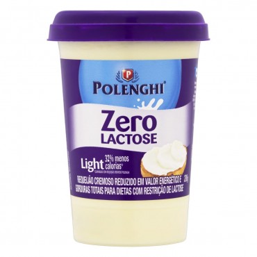 Requeijão Polenghi Zero Lactose Light 200g