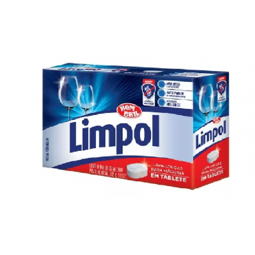Lava louças NÃO RISCA em tablete para Máquinas De Lavar Limpol com 18 und com 17.5g