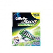 Gillette Mach3 Cartucho Sensitive 2und.