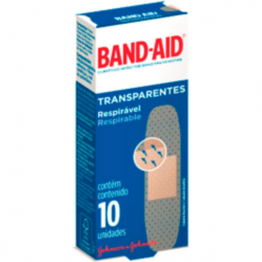 Curativos Band-Aid Transparente 10und