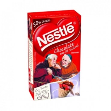 Chocolate em Pó Nestlé 100 % Cacau Caixa 200g