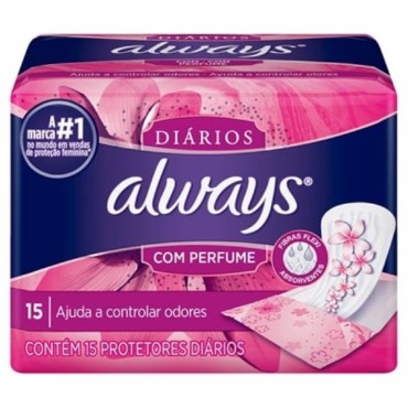 Protetor Diário Always Regular 15und.