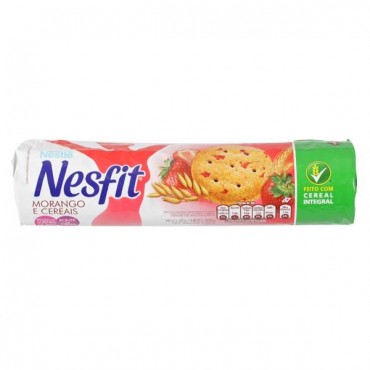 Biscoito Nestle Nesfit Morango e Cereais 160g