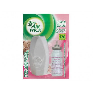 Bom Ar Air Wick Aparelho Talco 12ml