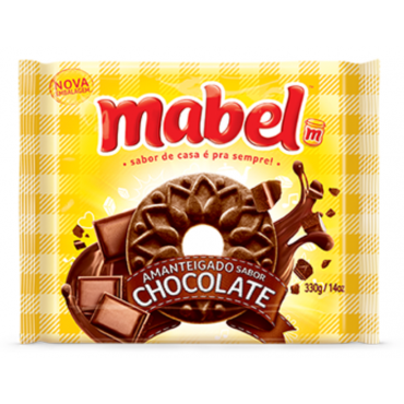 Biscoito Amanteigado Mabel Chocolate 330g