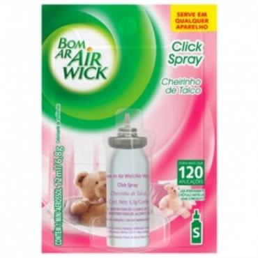 Bom Ar Air Wick Talco Refil 12ml