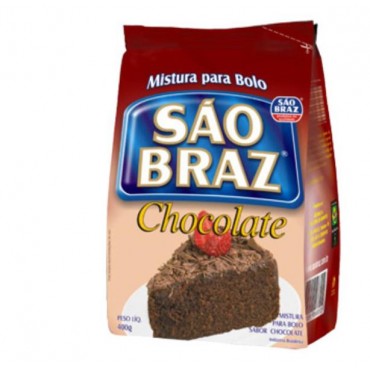 Mistura Para Bolo São Braz Chocolate 400g