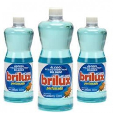Álcool Etílico Brilux Perfumado 500ml