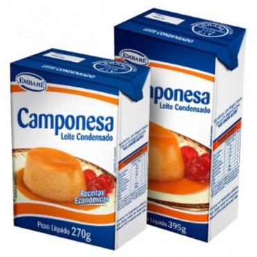 Leite Condensado Integral Camponesa Cx 270g